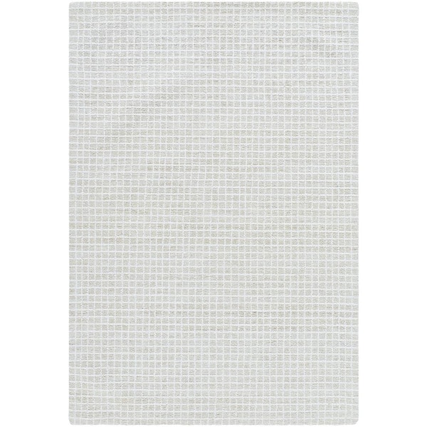 Vivir Andreas Taupe Modern 6 ft. x 9 ft. Indoor Area Rug
