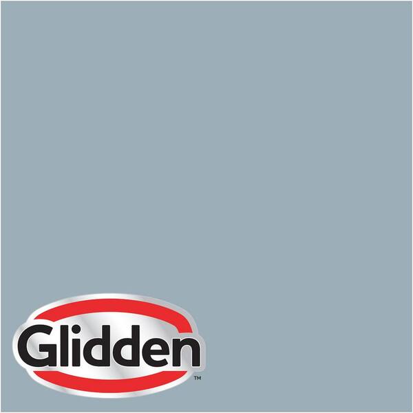 Glidden Premium 1-gal. #HDGV12 Shady Blue Semi-Gloss Latex Exterior Paint