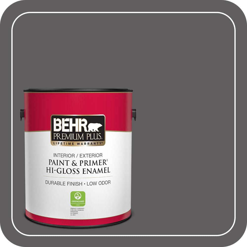 1 gal. #T17-10 Shades On Hi-Gloss Enamel Interior/Exterior Paint & Primer price history on PriceWatchPro