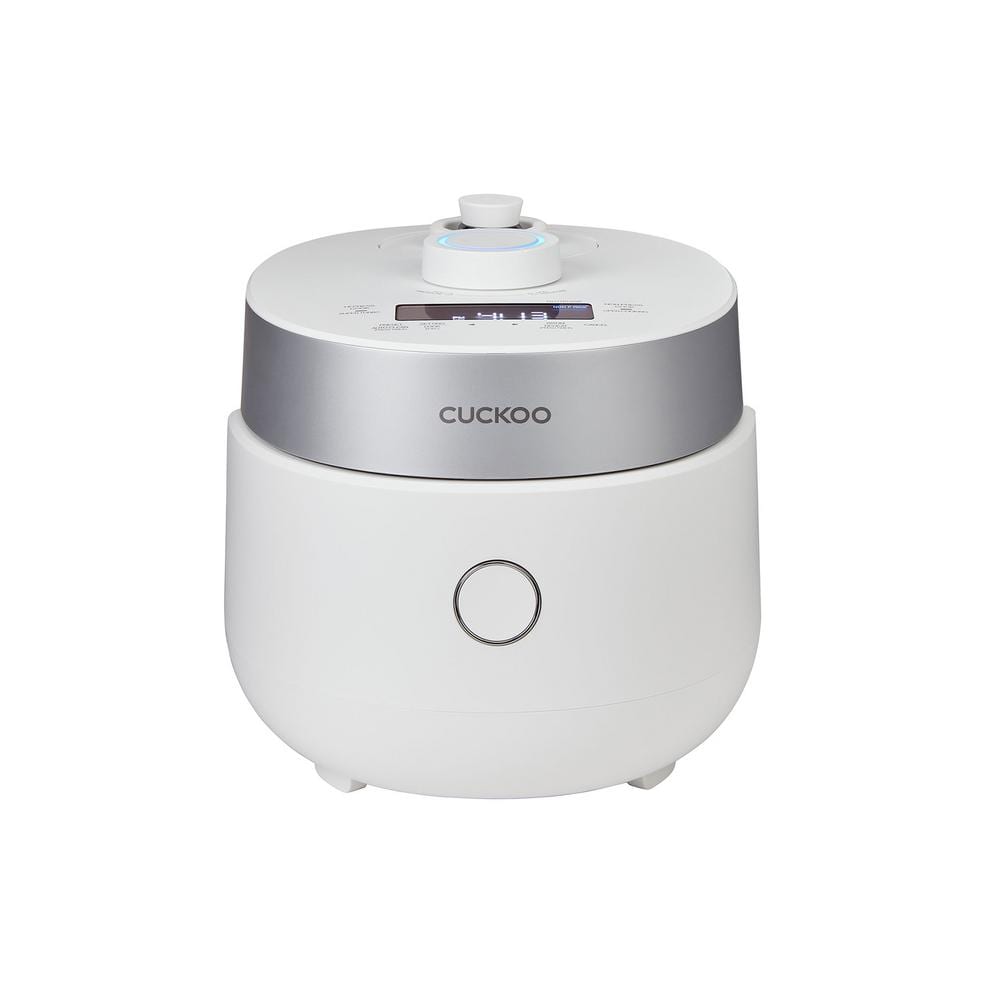 CRP-MHTR0309F 6-Cup (Cooked) Induction Heating Twin Pressure Rice Cooker and Warmer with Nonstick Inner Pot (White)