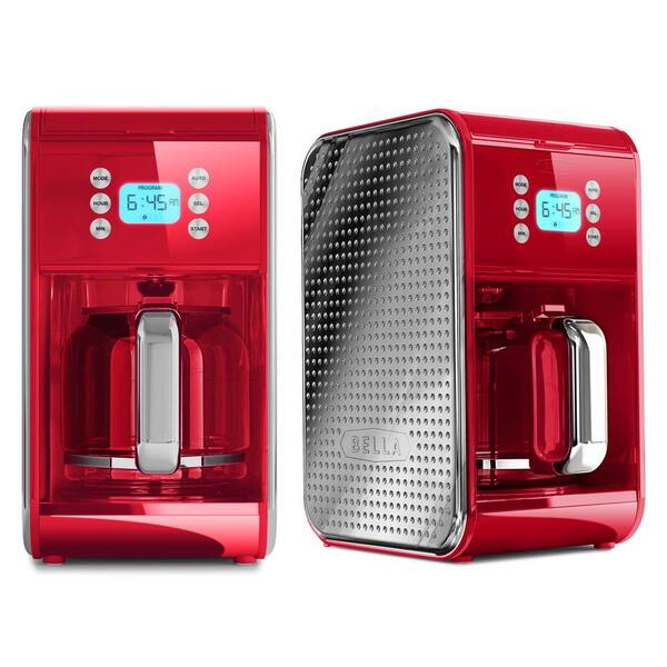 Bella DOTS Evolution 12-Cup Coffee Maker in Red