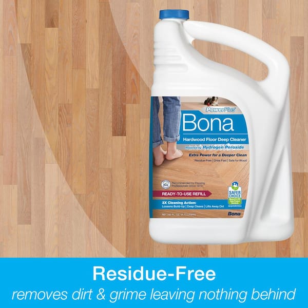 Bona 128 Oz Powerplus Deep Clean, How Do You Clean Hardwood Floors With Bona