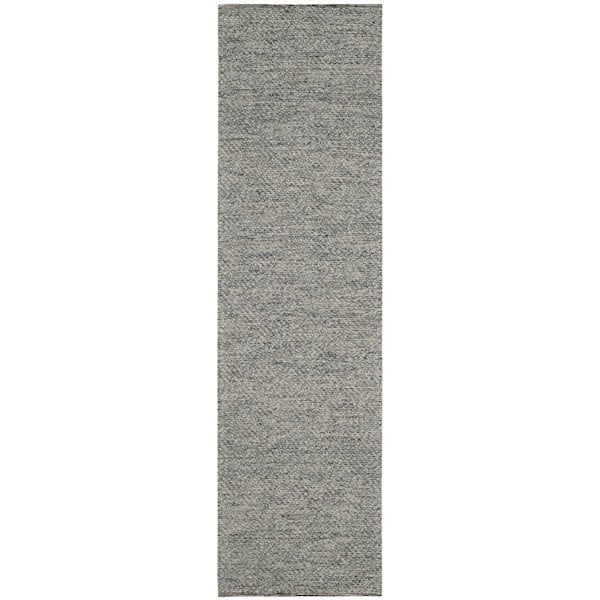 Natura 2 ft. x 16 ft. Camel/Gray Geometric Runner Rug