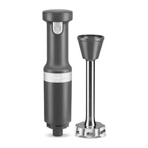 Cordless Variable Speed Charcoal Grey Hand Blender