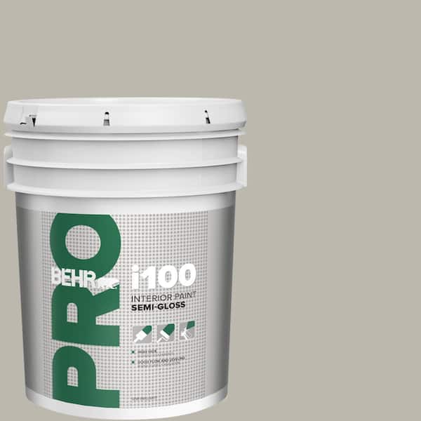 BEHR PRO 5 gal. #HDC-NT-06G Glasgow Fog Semi-Gloss Interior Paint