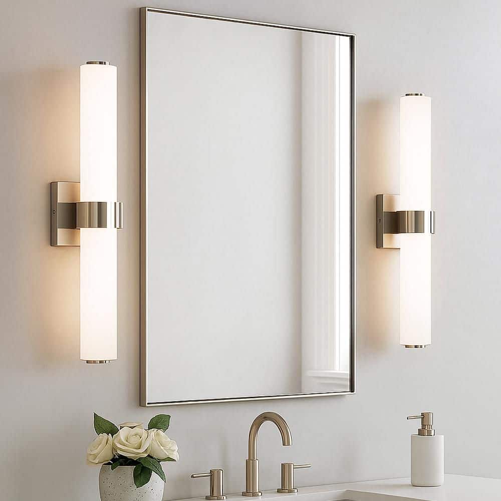 Aiden 36.00-Watt Integrated Led Polished Nickel Integrated Led Bath Light price history on PriceWatchPro