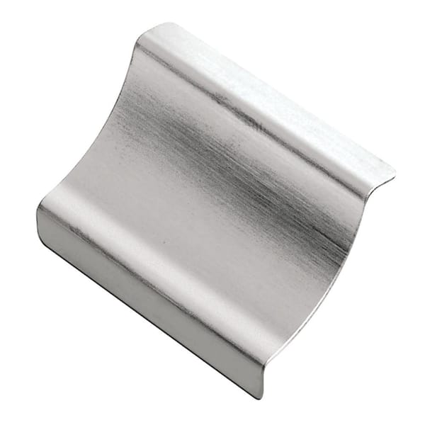Schluter Dilex-HKU Brushed Stainless Steel 1 in. x 2 in. Metal Connector