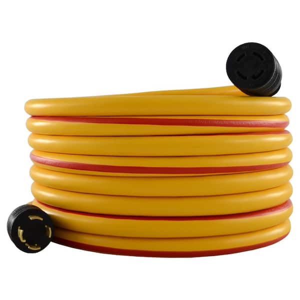 Caterpillar 25 ft. 30 Amp 125/250Volt NEMA L1430 STW 10/4 Locking