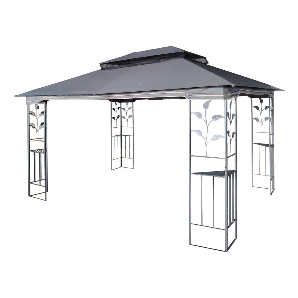 13 ft. x 10 ft. Outdoor Patio Gazebo Canopy Tent With Ventilated Double Roof And Mosquito Net price history on PriceWatchPro