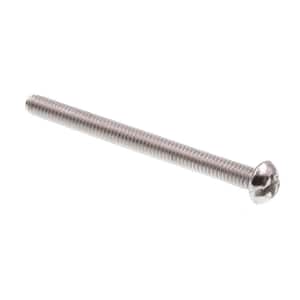 8-32 Round Head Phillips Drive Machine Screws Stainless Steel Inch All Lengths 