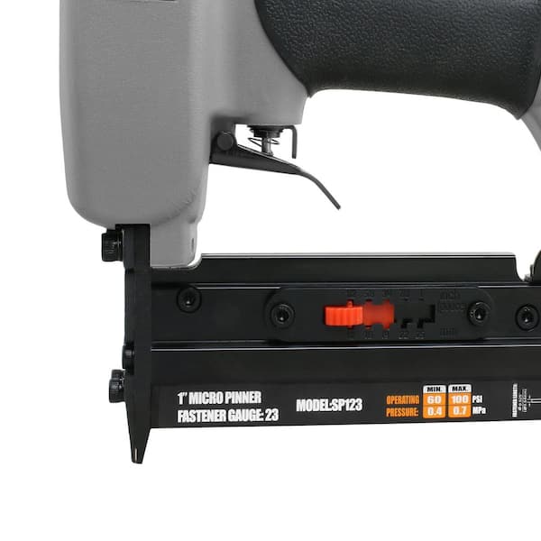 [美品]np01 NuMax Pneumatic 23-Gauge 1 in. Micro Pin Nailer SP123 - The Home Depot
