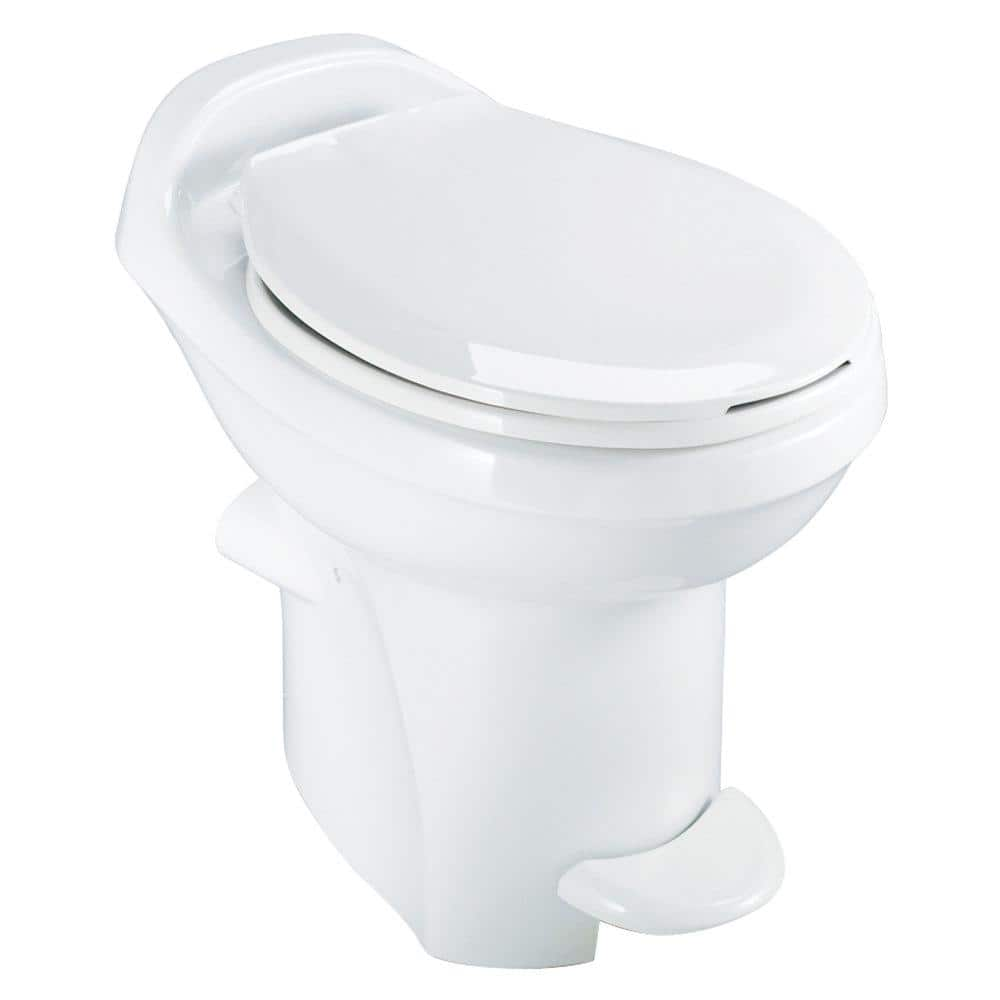 THETFORD Aqua-Magic Style Plus Toilet - High, White 34429 - The Home Depot