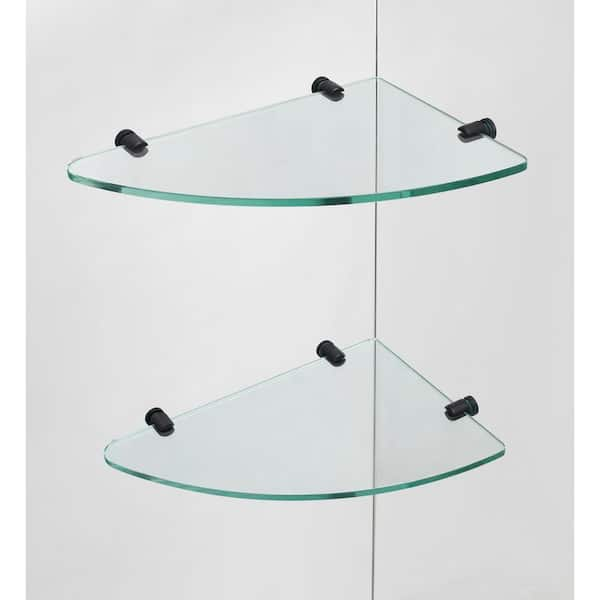 Aston SDR965EZ-MB-7335-10 Belmore 72 x 73.25 Hinged Frameless Shower Door Glass Type: Clear