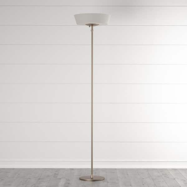 adesso harper torchiere floor lamp