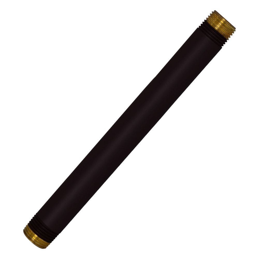 1/2 in. x 8 in. IPS Brass Pipe Nipple in Matte Black price history on PriceWatchPro