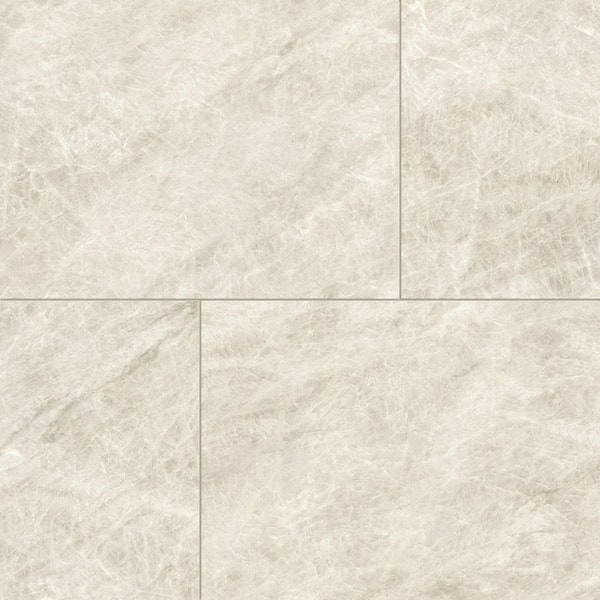 MSI Marmo Grigio Rectangle 24 in. x 48 in. Matte Gray Porcelain