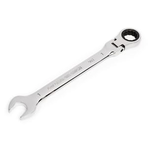 1 in. SAE 90-Tooth Flex Head Combination Ratcheting Wrench