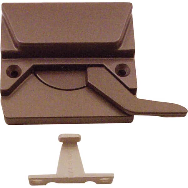 Prime-Line Bronze Left-Hand Casement Window Low-Profile Sash Lock