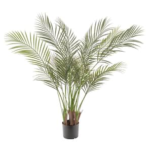 Artificial 47 in. Areca Palm Indoor and Outdoor Plants