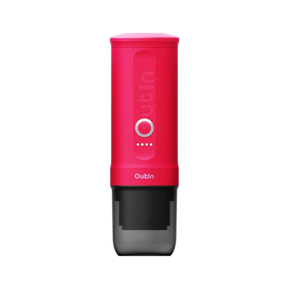 Nano Portable 2 Cup Fuchsia Pink Espresso Machine with Rechargeable Battery, Compatible with Ground Coffee and Capsules price history on PriceWatchPro