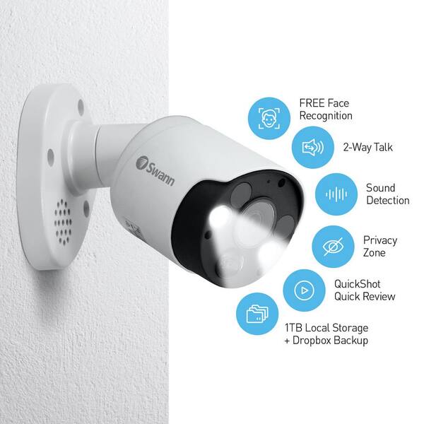 swann 4k ultra hd bullet ip security camera