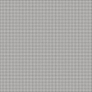 Houndstooth Black/White Matte Finish Non-Woven Non-Pasted Wallpaper Roll