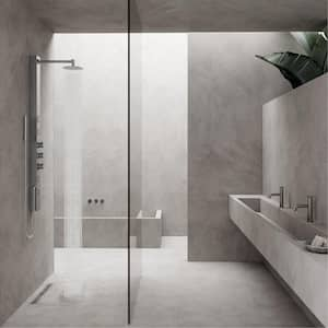 Elan 24 in. Linear Shower Drain in Brushed Nickel