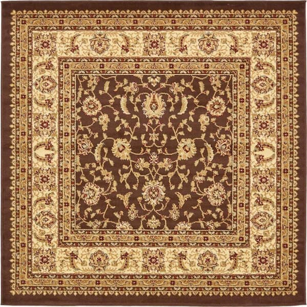 Voyage St. Louis Brown 6' 0 x 6' 0 Square Rug