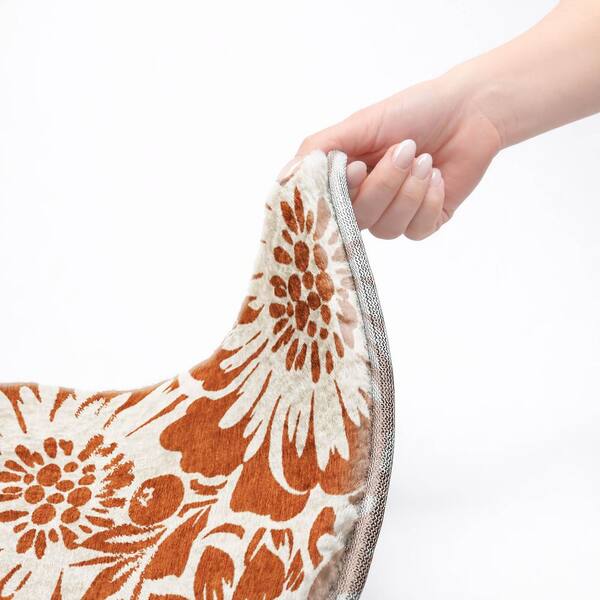 Dream Shag Premium Machine Washable Abstract ADS551 Paprika 10 ft. x 14 ft. Area Rug