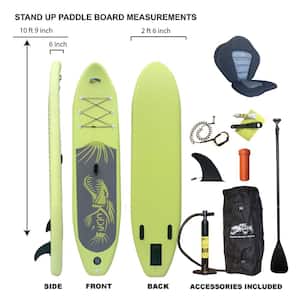 10.8 ft. PVC Stand-Up Paddle Board with Removable Padded Seat