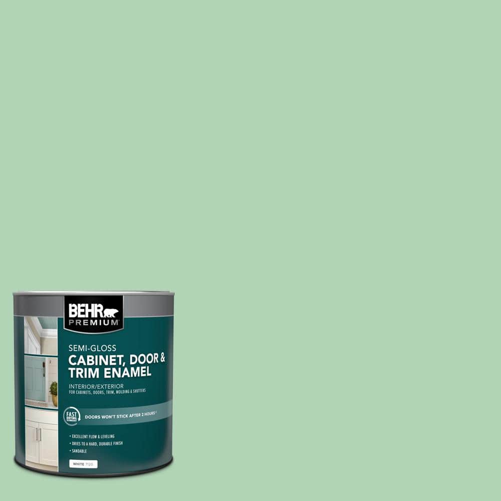 1 qt. #M410-3 Enchanted Meadow Semi-Gloss Enamel Interior/Exterior Cabinet, Door & Trim Paint price history on PriceWatchPro