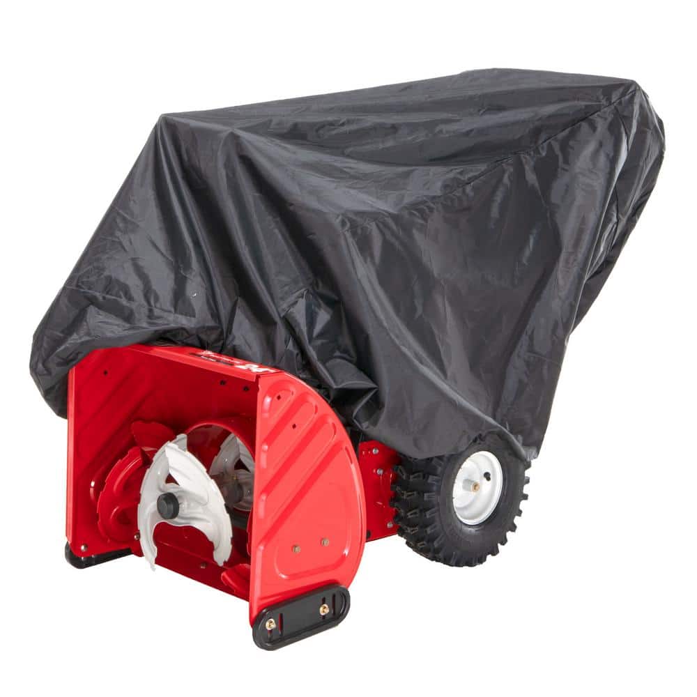 Heavy-Duty Black Vinyl Universal Snow Blower Cover