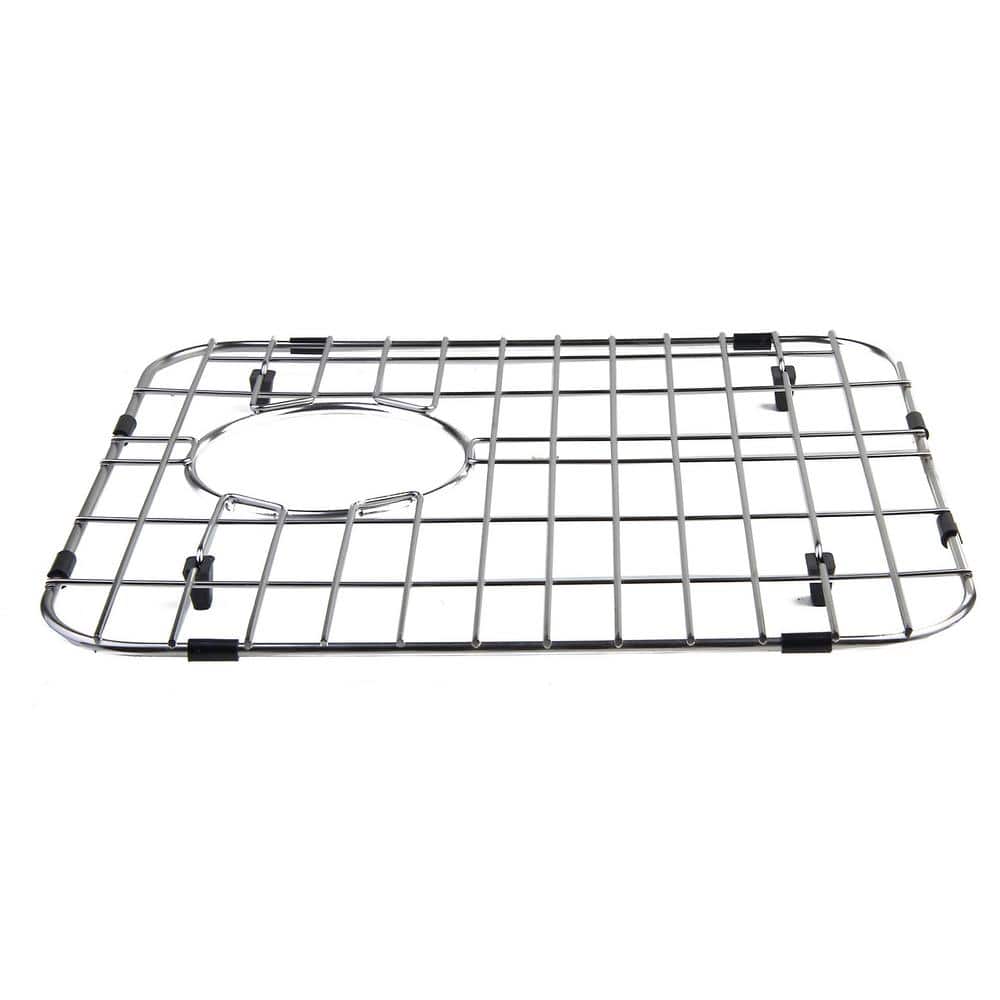 Solid Stainless Steel Kitchen Sink Grid with Plastic Feet