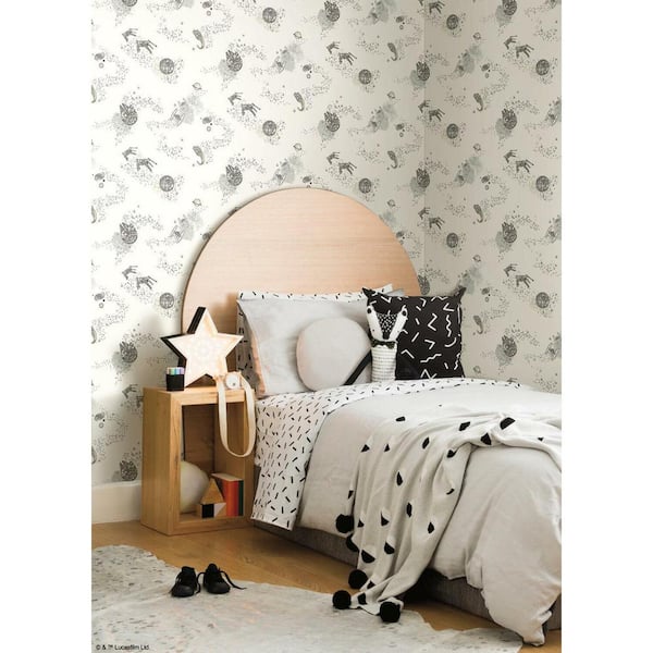 York Wallcoverings 56 sq. ft. Star Wars: Good Night Galaxy Wallpaper DI0997  - The Home Depot