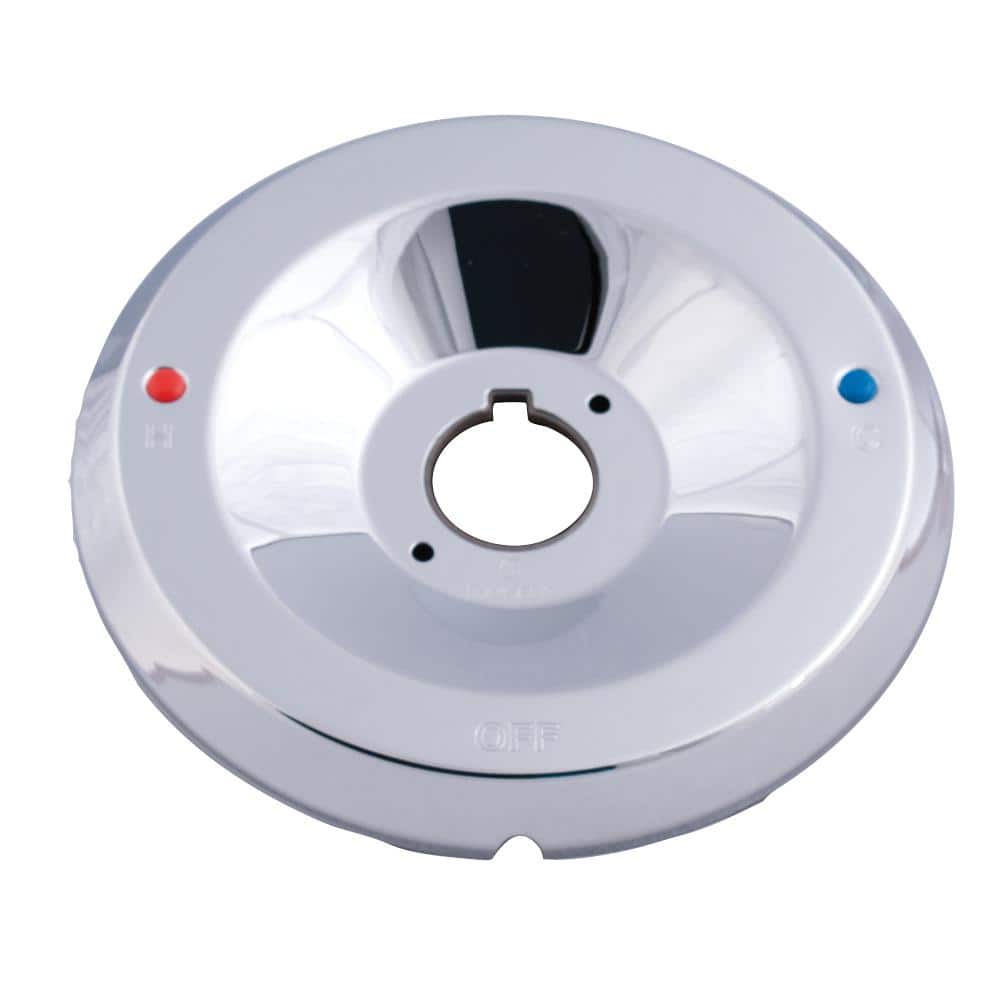 MOEN 7 in. Dia Shower Escutcheon in Chrome 96885 The Home Depot