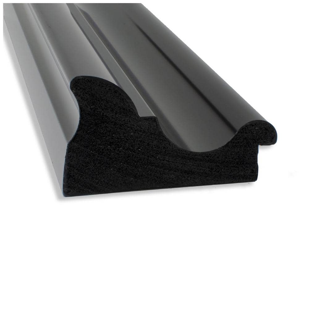 Colonial Black 24x30 Rectangular Wall Mirror with Polystyrene Frame