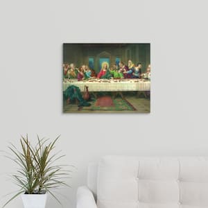 Unframed "The Last Supper" by Pictures Now Canvas Poster or Wall Art Print 16 in. x 20 in.