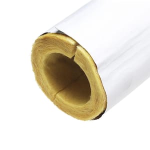 Frienda 6 Rolls Pipe Insulation Wrap Foil Backed Fiberglass Wrap Tape  Insulation Tape Fiberglass Insulation Roll for Home Cold Hot Water Pipes  Outdoor