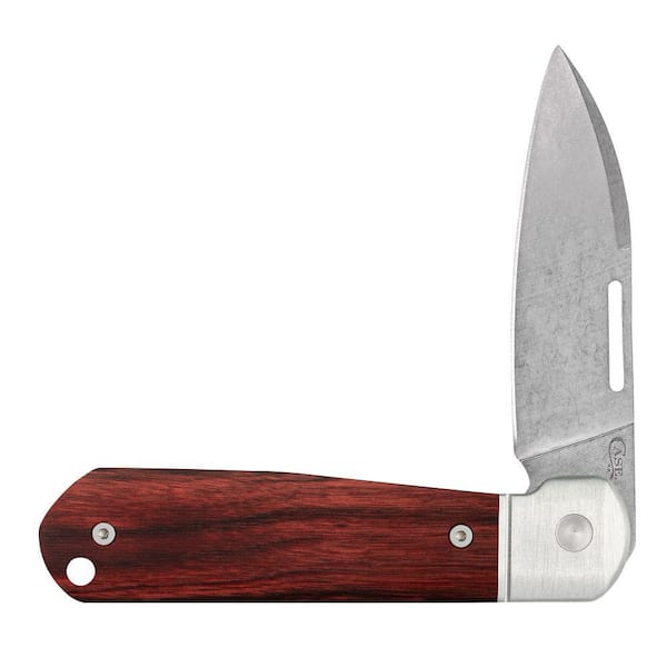 Smooth Dymalux Rosewood Highbanks Pocket Knife