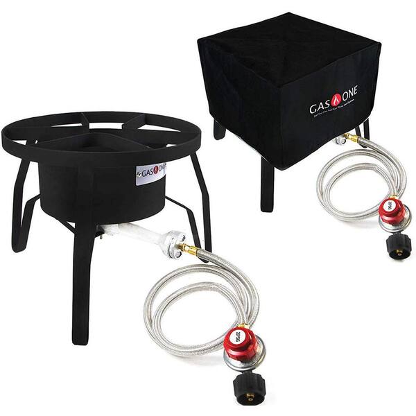Gas One 65,000 BTU High Pressure Single Propane Burner Outdoor Cooker