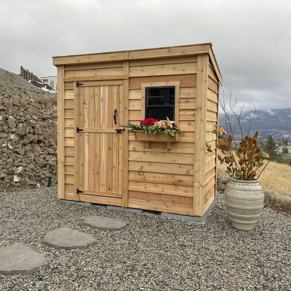 Outdoor Living Today Garden Saver 8 ft. W x 4 ft. D Cedar Outdoor Living Today Garden Saver 8 ft. W x 4 ft. D Cedar