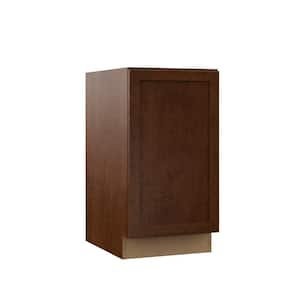 Designer Series Soleste Assembled 18x34.5x23.75 in. Full Height Door Base Kitchen Cabinet in Spice