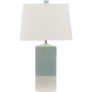 Neil 24.5 in. Blue Indoor Table Lamp