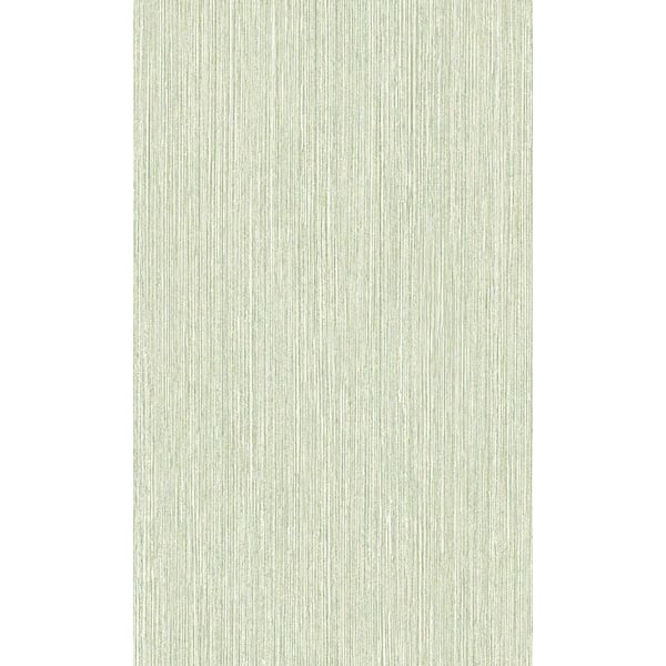 Walls Republic Green Vertical Mini Stripes Plain Printed Non-Woven Non-Pasted Textured Wallpaper 57 sq. ft.