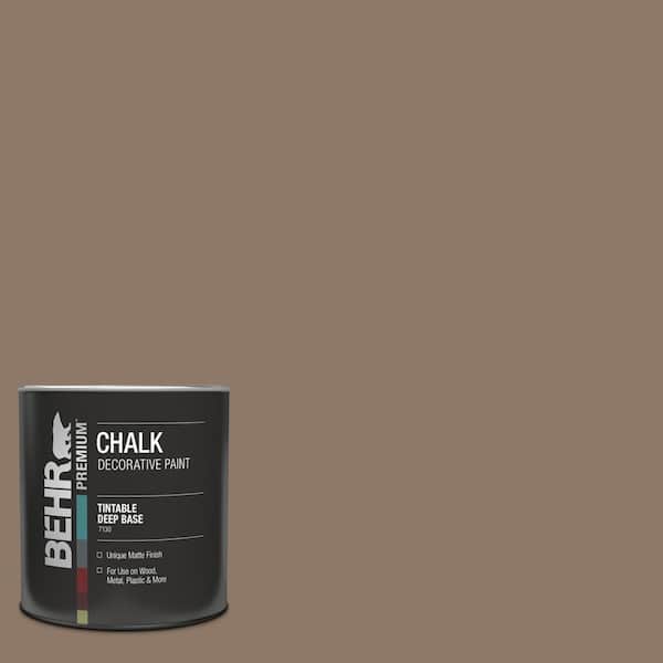BEHR 1 qt. #PPU5-05 Coconut Shell Interior Chalk Finish Paint