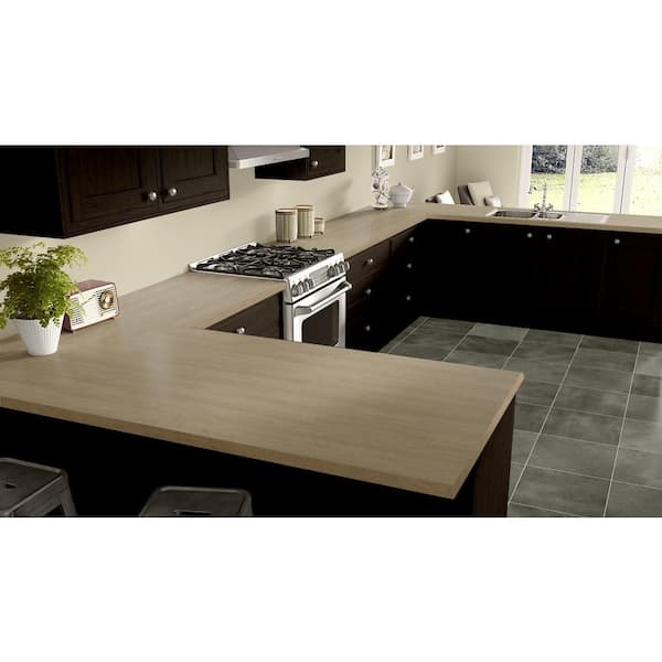 5 ft. x 12 ft. Laminate Sheet in Mission Maple with Standard Fine Velvet Texture Finish