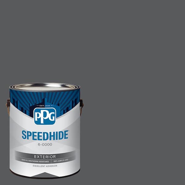 SPEEDHIDE 1 gal. PPG1010-7 Zombie Flat Exterior Paint