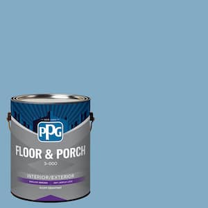 1 gal. PPG1157-4 Arabella Satin Interior/Exterior Floor and Porch Paint