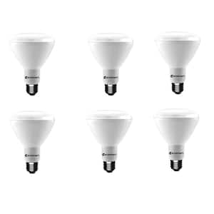 65-Watt Equivalent BR30 Dimmable Energy Star LED Light Bulb Soft White (6-Pack)