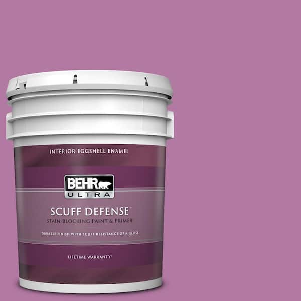 BEHR ULTRA 5 gal. Home Decorators Collection #HDC-SP16-11 Cactus Flower Extra Durable Eggshell Enamel Interior Paint & Primer